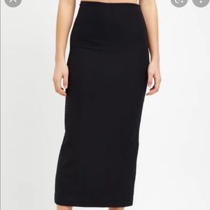 KOOKAI Ribbed maxi skirt